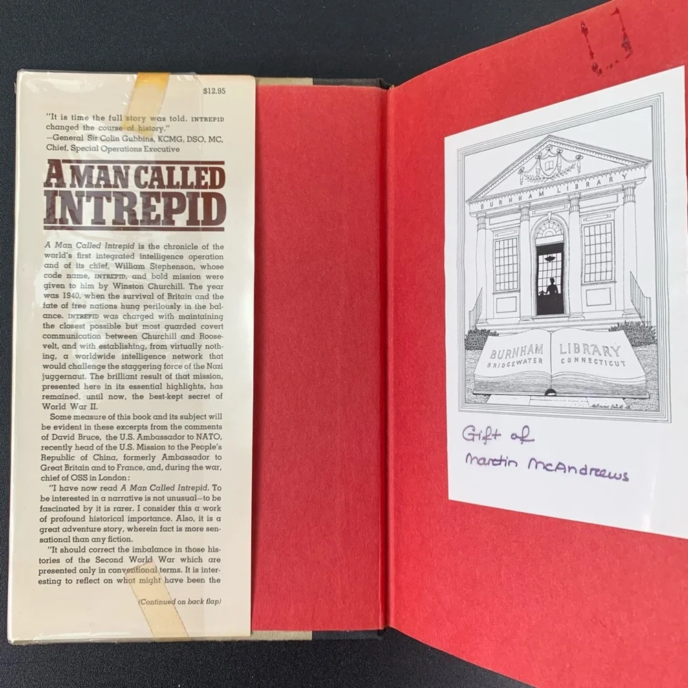 A Man Called Intrepid: The Secret War by William Stevenson. 1976.